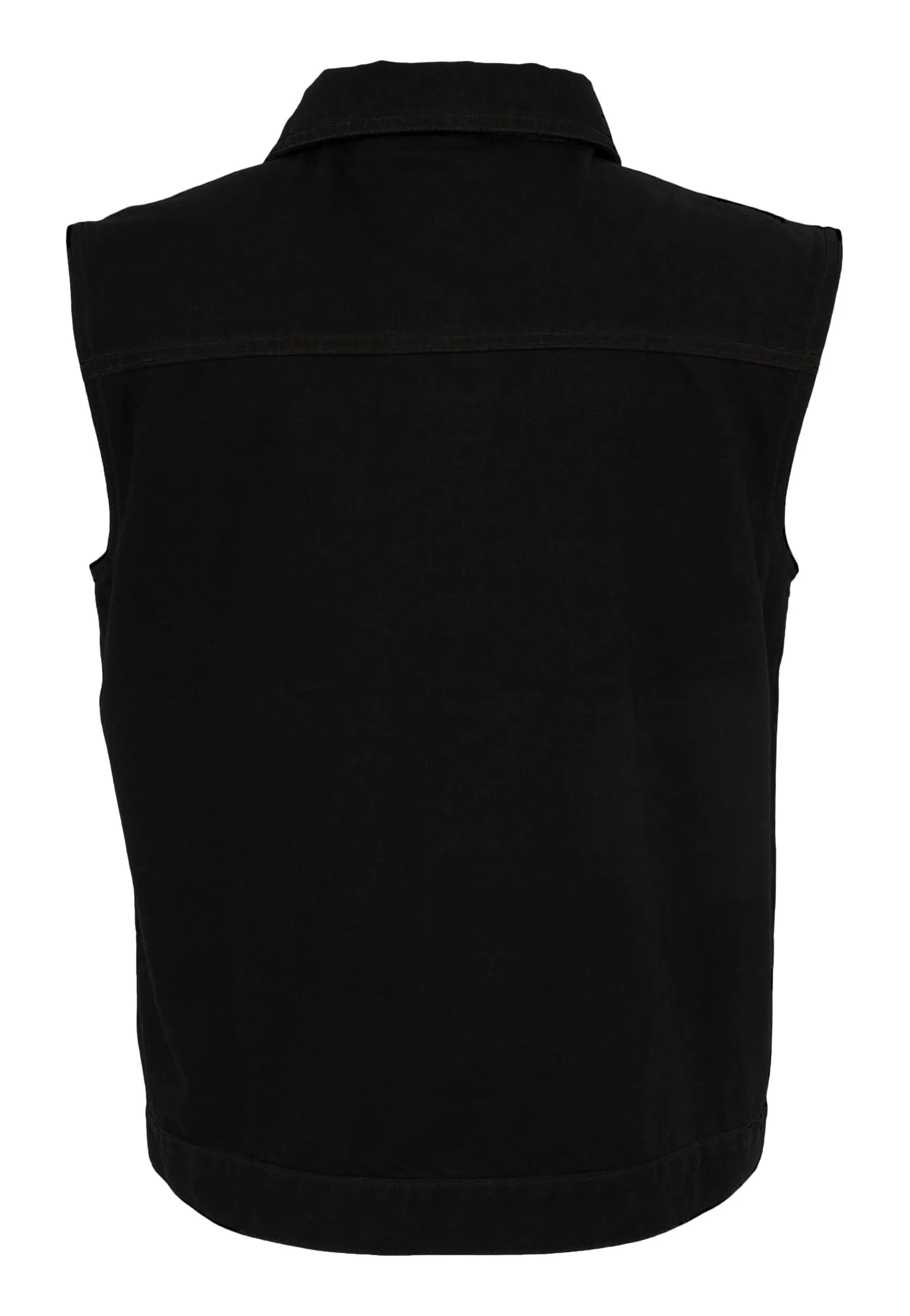 Urban Classics - Denim Black Dark - Jeans Vest