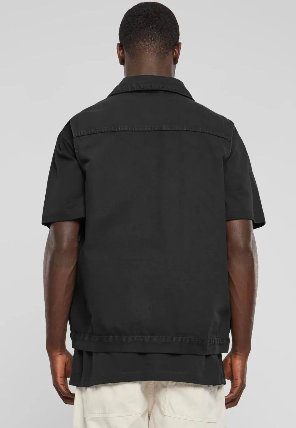 Urban Classics - Denim Black Dark - Jeans Vest