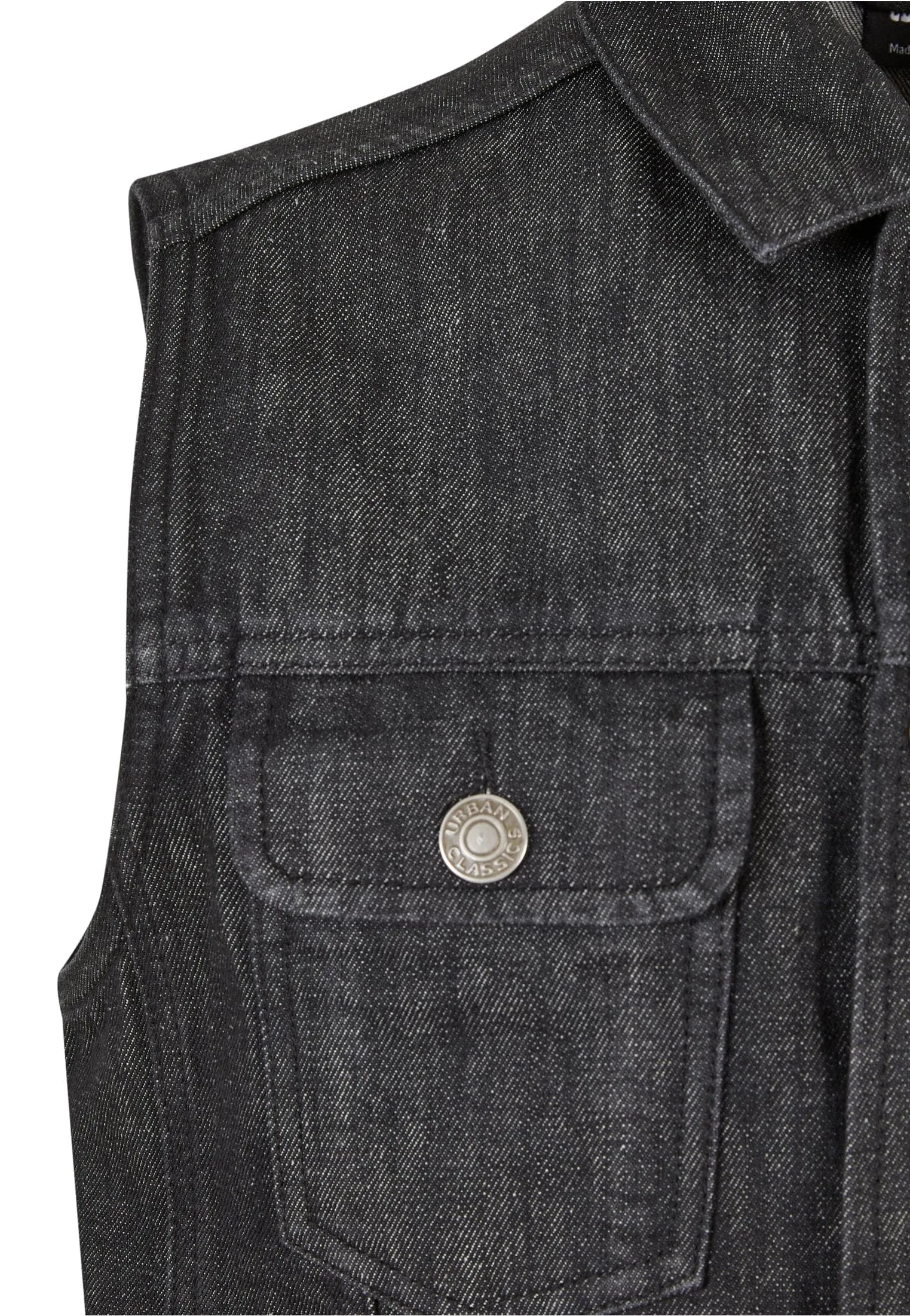 Urban Classics - Denim Black Washed - Jeans Vest