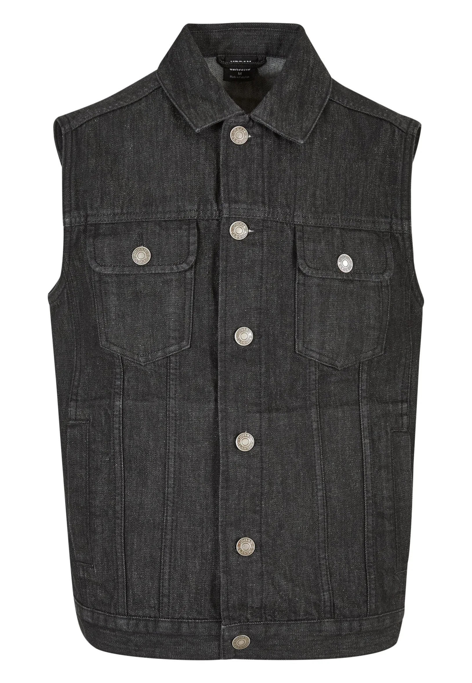 Urban Classics - Denim Black Washed - Jeans Vest