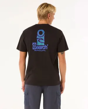 Vaporcool Search Stack Tee - Black