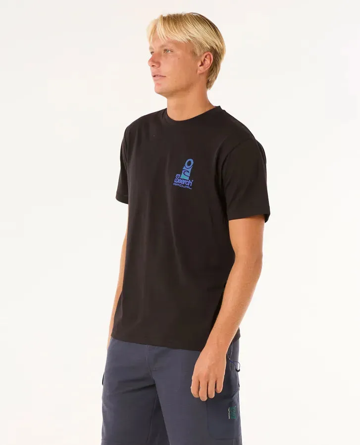 Vaporcool Search Stack Tee - Black