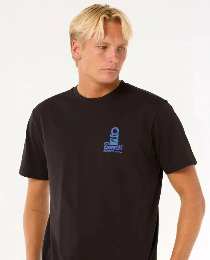 Vaporcool Search Stack Tee - Black