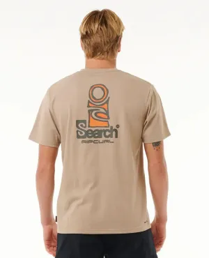 Vaporcool Search Stack Tee - Sand Dune