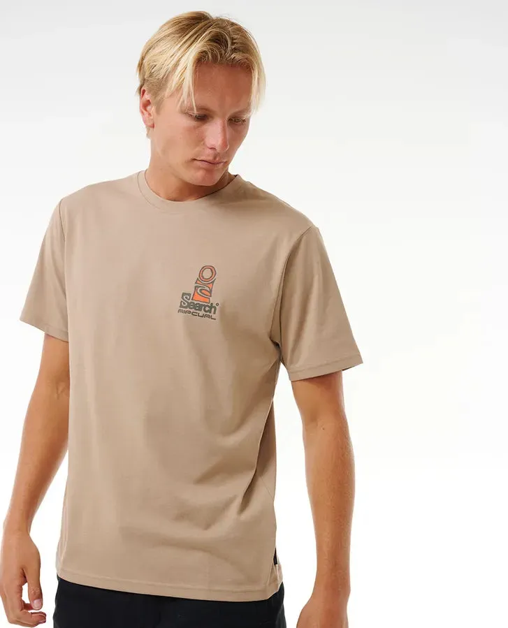 Vaporcool Search Stack Tee - Sand Dune