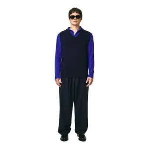Vest Sweater, Blu