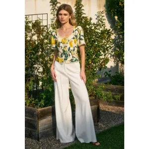 Vintage Lemonade Tulip Top