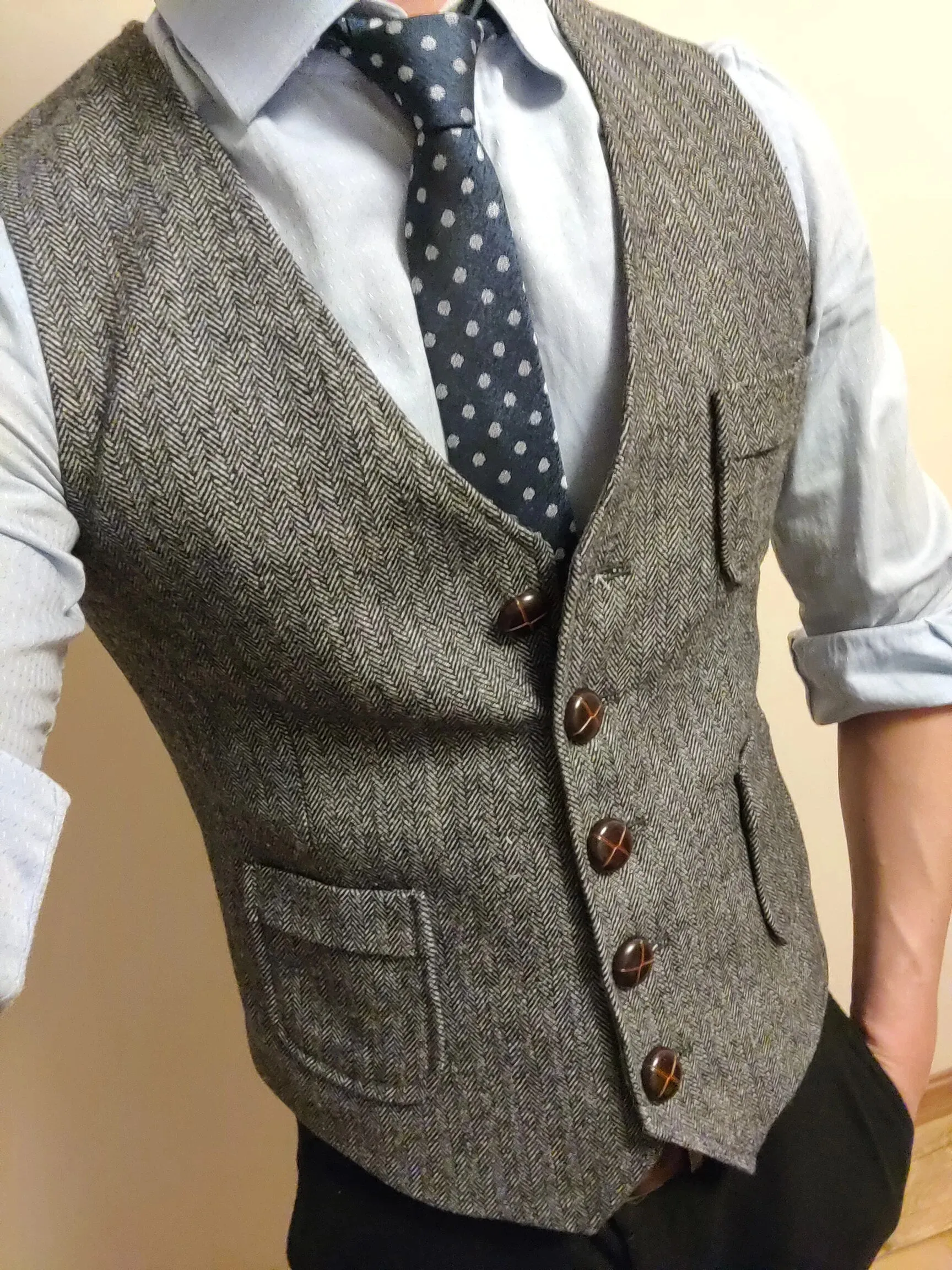Vintage Wool Vests For Men