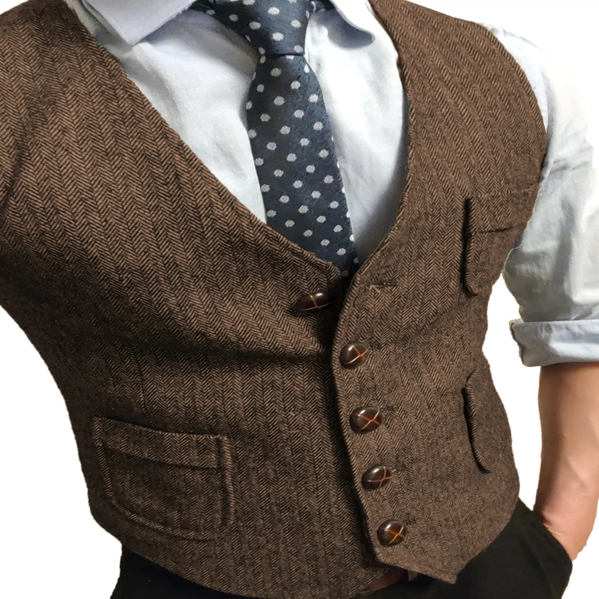 Vintage Wool Vests For Men