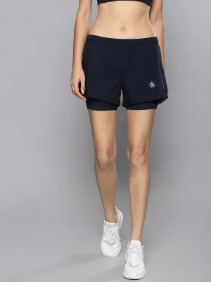 Vitals Signature Navy Running Shorts
