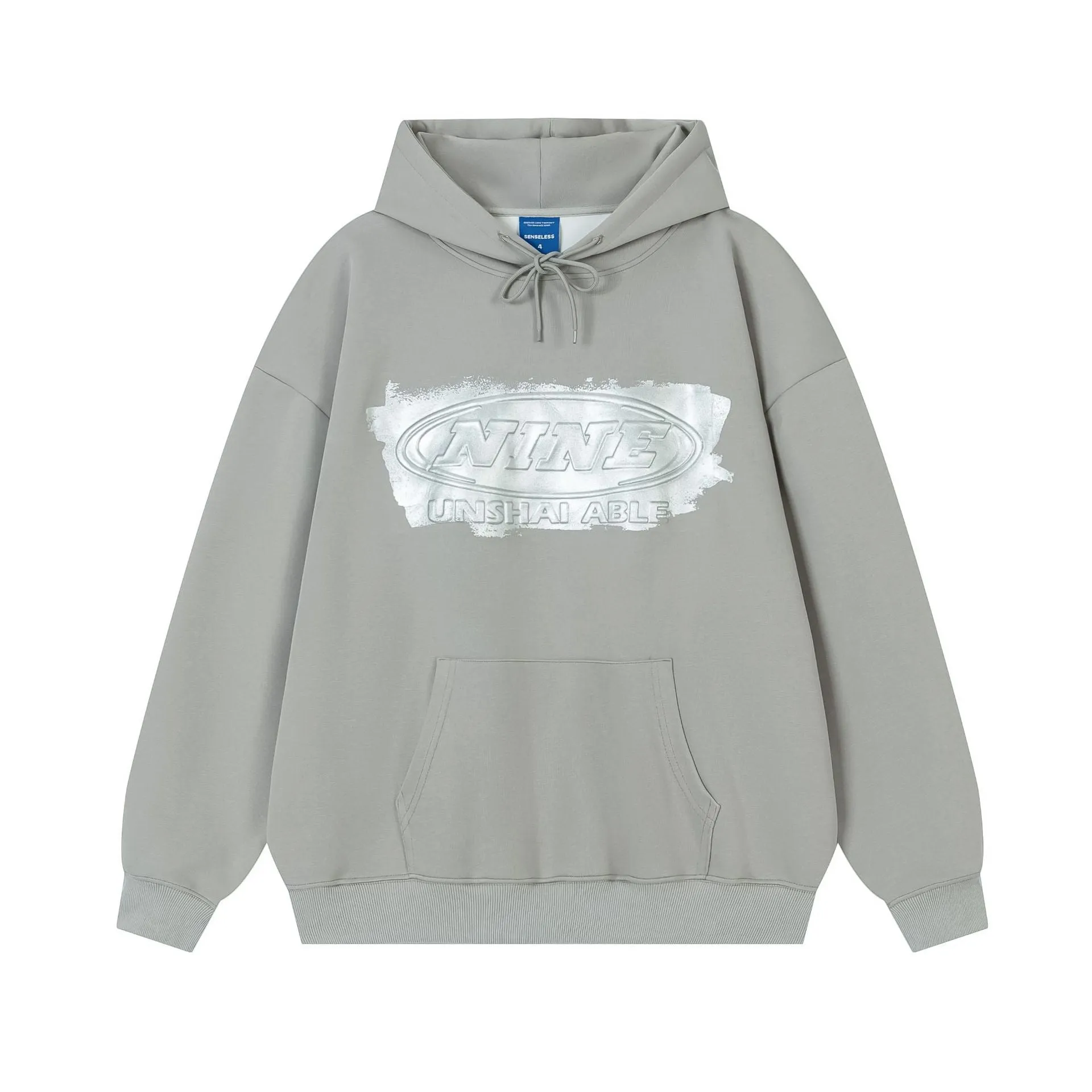 W2663-Street Three-dimensional Joker Personality Fun Trend Printing Long Sleeve Hooded Vests