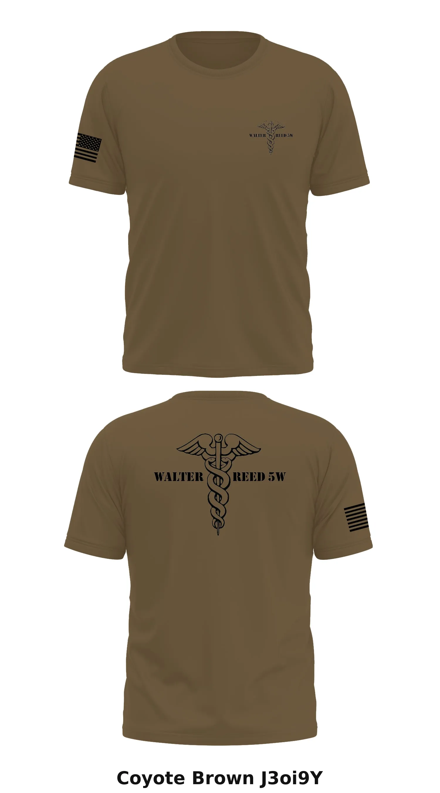 Walter Reed 5W Store 1 Core Men's SS Performance Tee - J3oi9Y