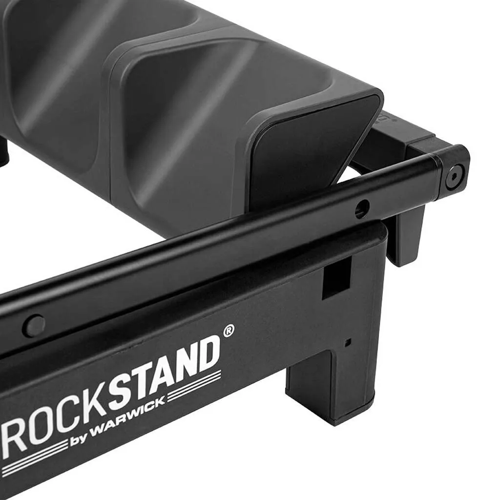Warwick RockStand Modular Multiple 3E Electric/Bass Guitar Rack Stand, Black