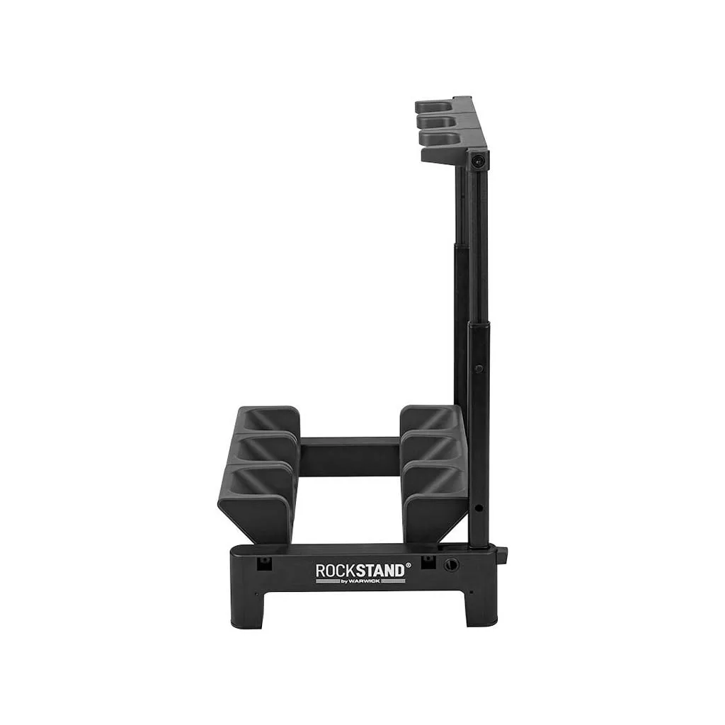 Warwick RockStand Modular Multiple 3E Electric/Bass Guitar Rack Stand, Black