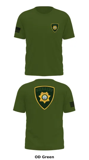 Wayne County Sheriff Dept Store 1 Core Men's SS Performance Tee - 76151083729