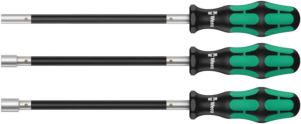 Wera 05135311001 391/3 Hose clamp screwdriver set, 3 pieces