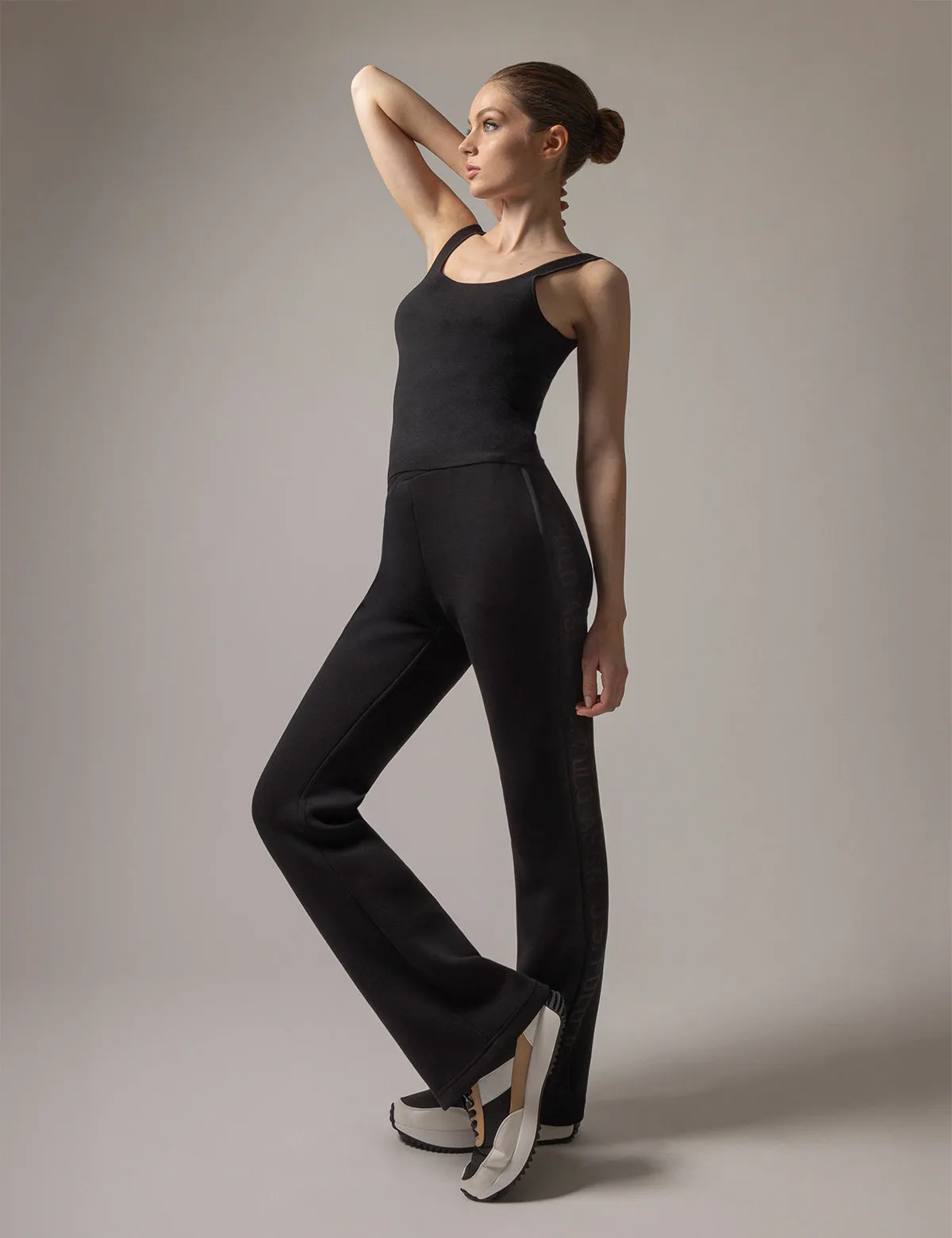 WHITE LABEL SQUARE NECK SWEATER TANK