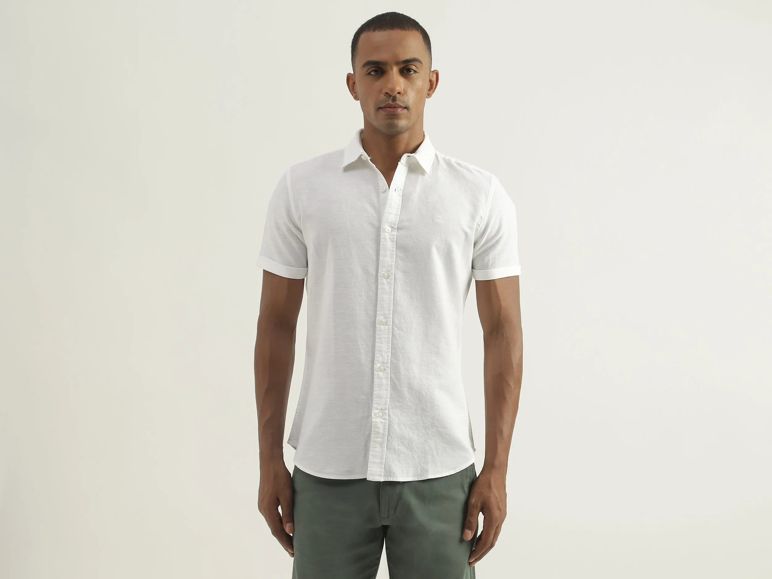 White Linen Shirt