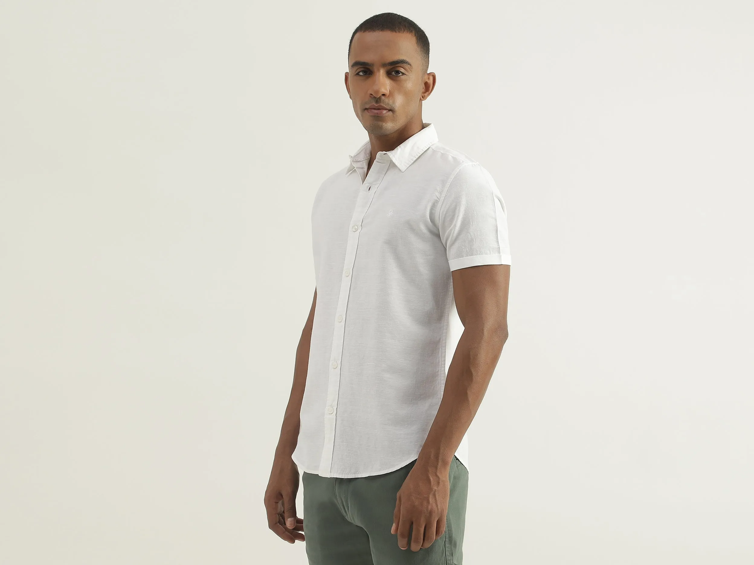White Linen Shirt