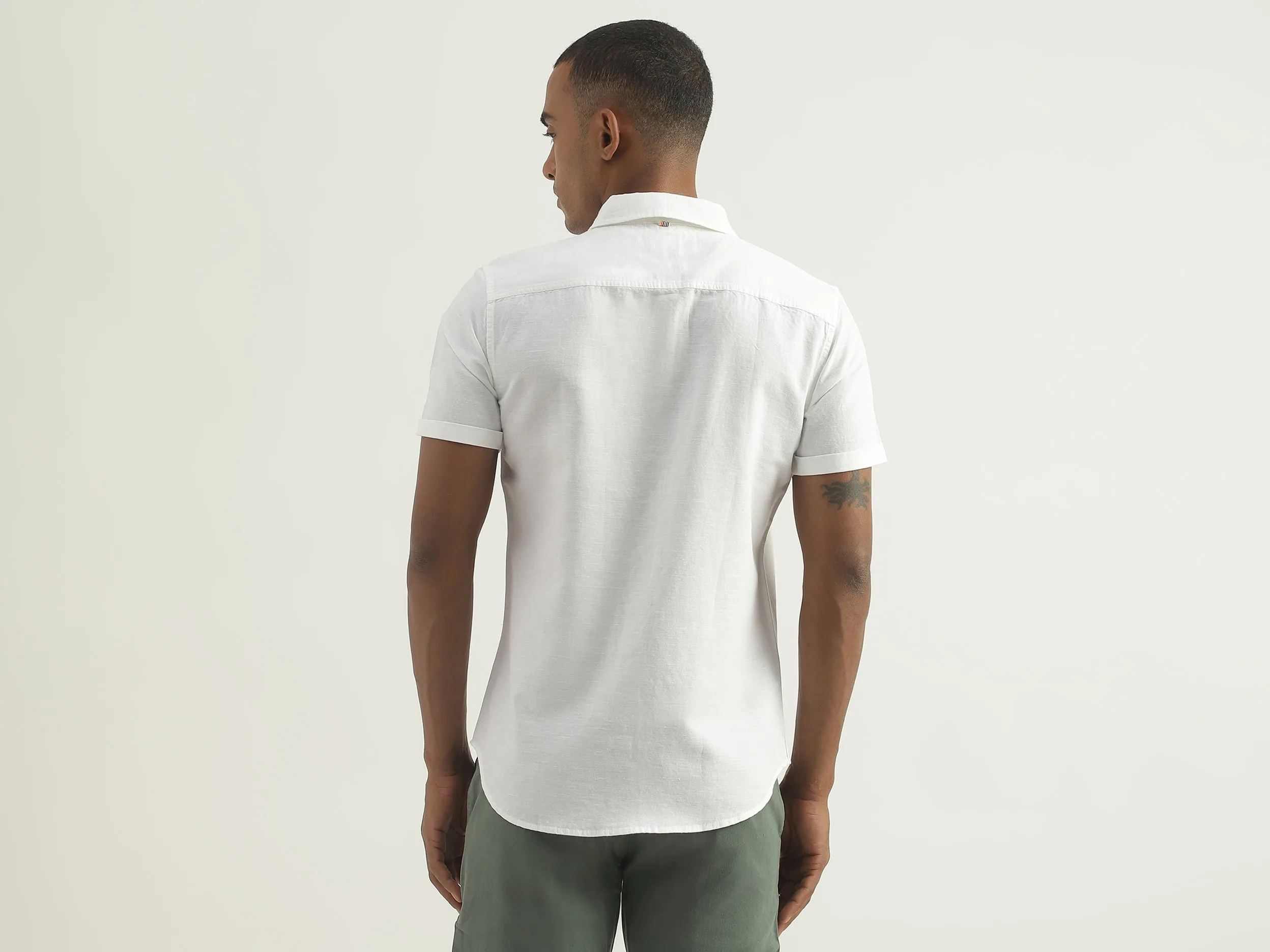 White Linen Shirt