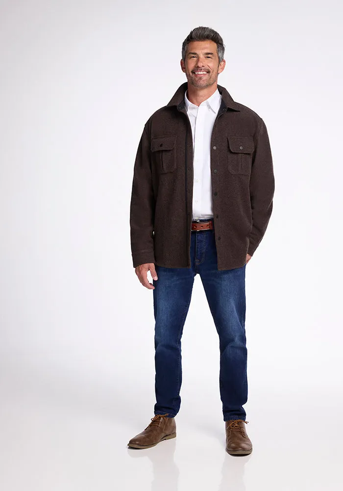 Wilder Shirt Jac - Maple Melange