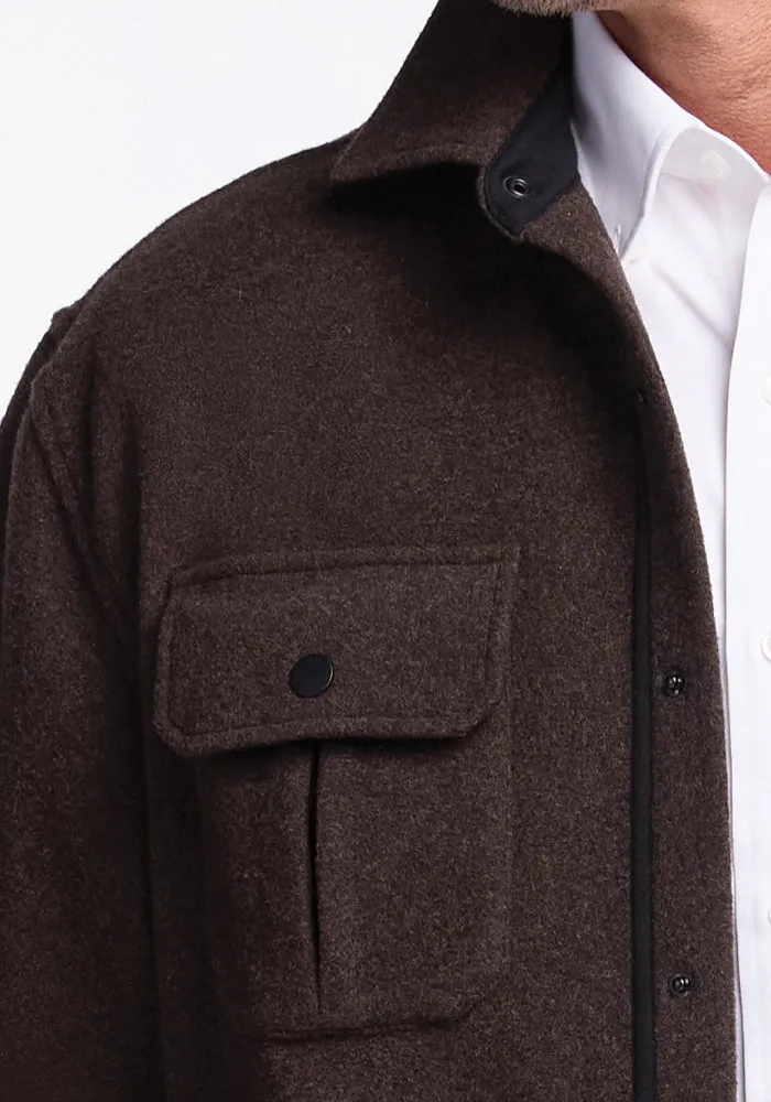 Wilder Shirt Jac - Maple Melange