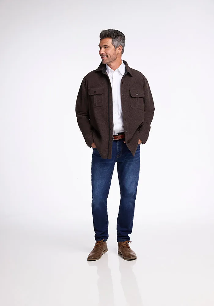 Wilder Shirt Jac - Maple Melange