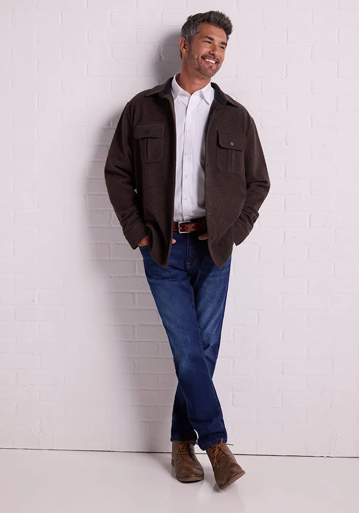 Wilder Shirt Jac - Maple Melange