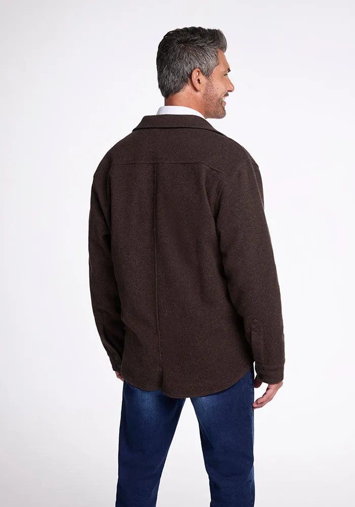Wilder Shirt Jac - Maple Melange