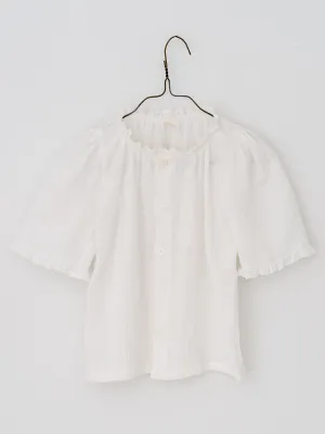 Winnie Blouse - Off White Muslin
