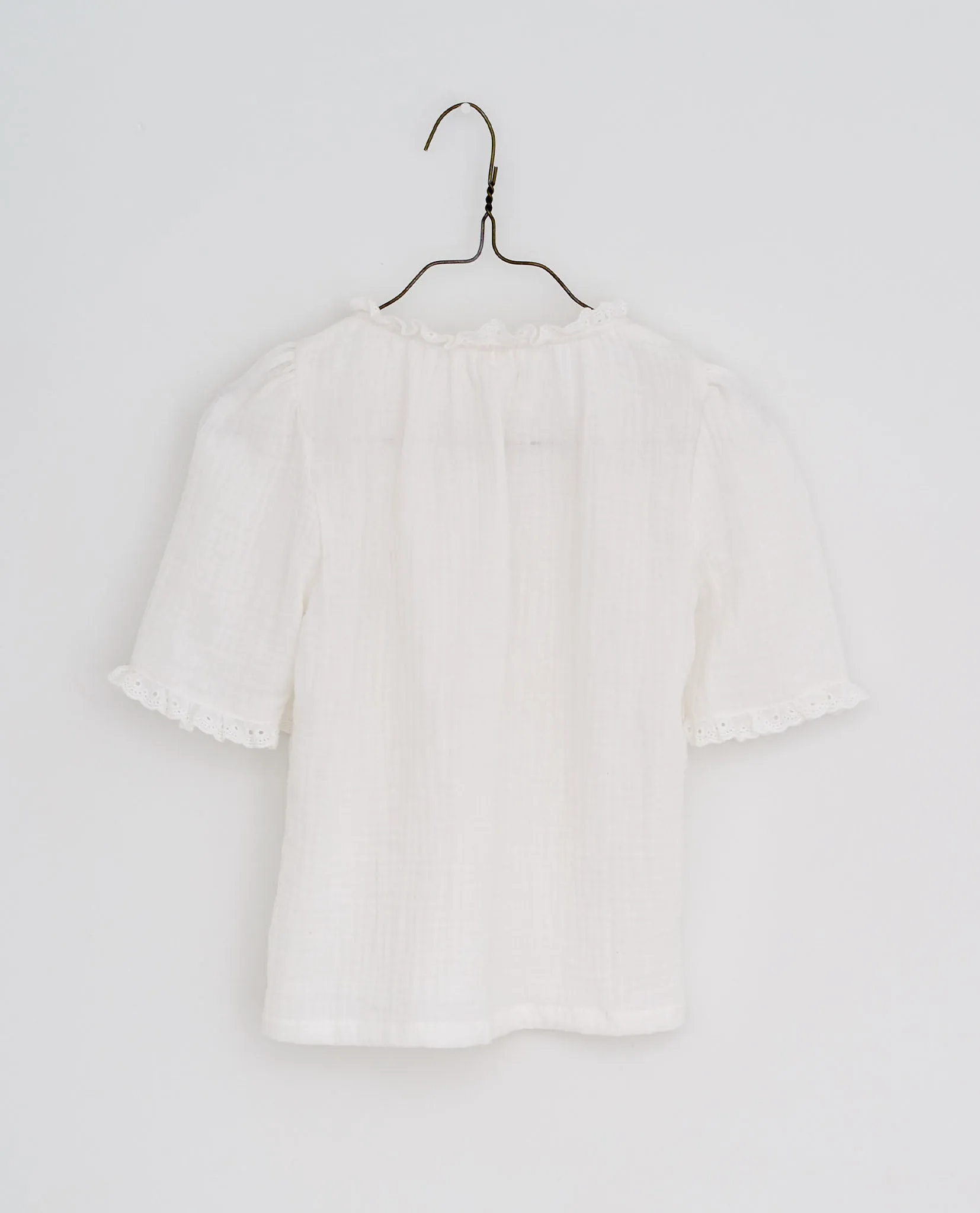 Winnie Blouse - Off White Muslin