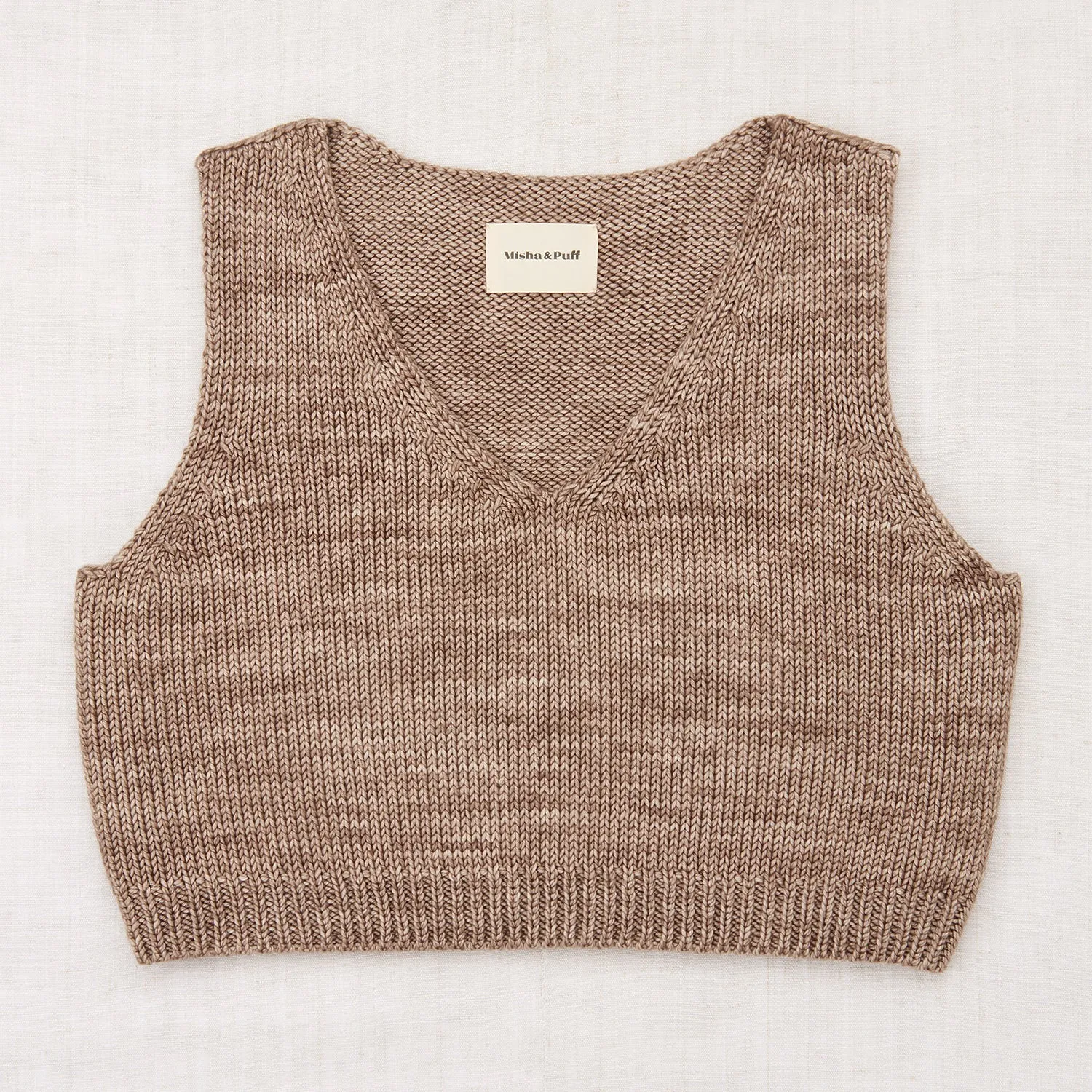 Womens Merino Wool Box Vest - Brut