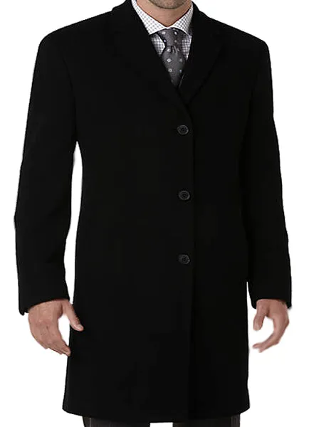 Wool Modern Fit Topcoat (Bullet Proof)