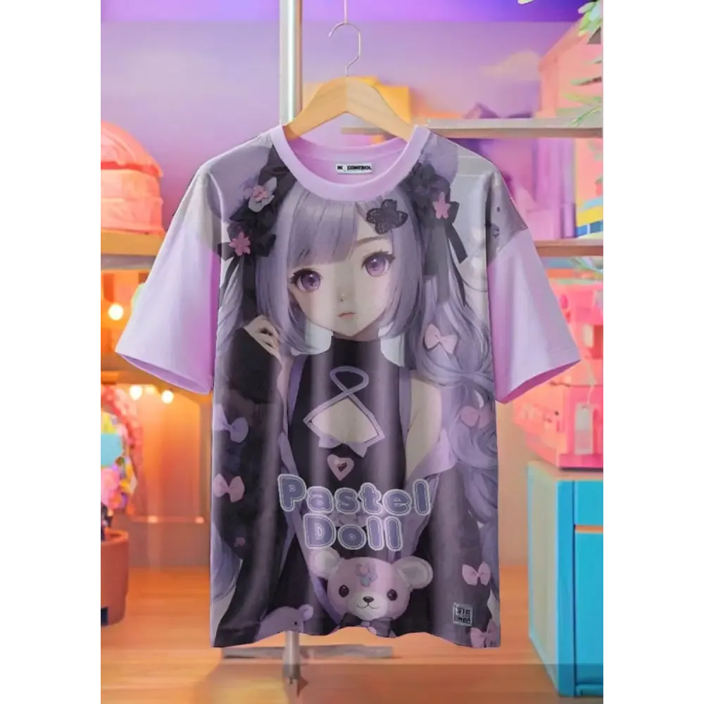 Y2K All Over Print Unisex T-Shirt in Soft Polyester Spandex