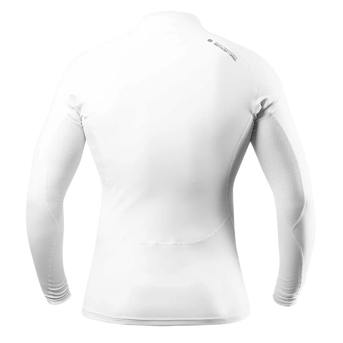 Zhik Mens Long Sleeve Spandex Rash Vest Top - White